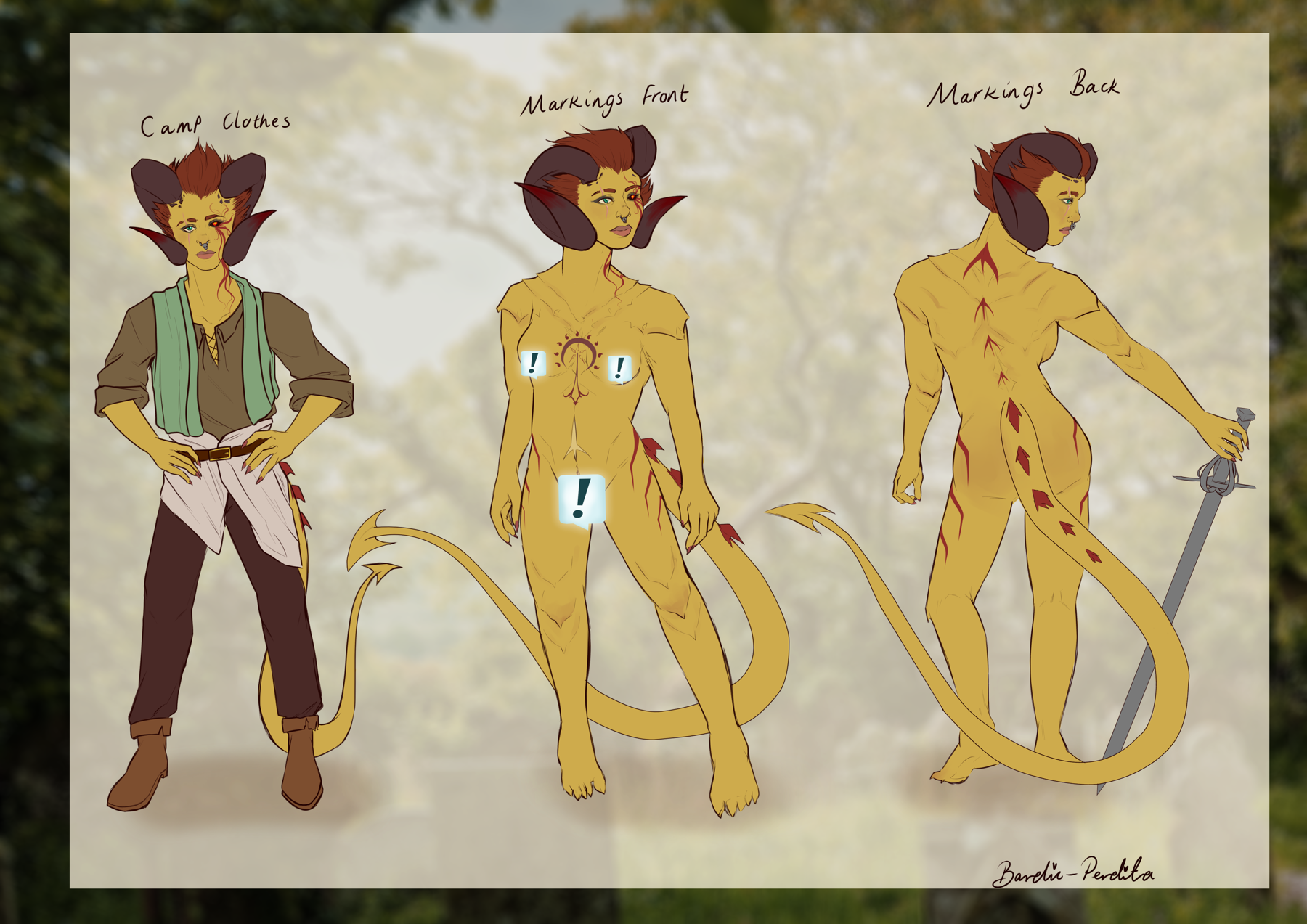 Shrike Markings reference